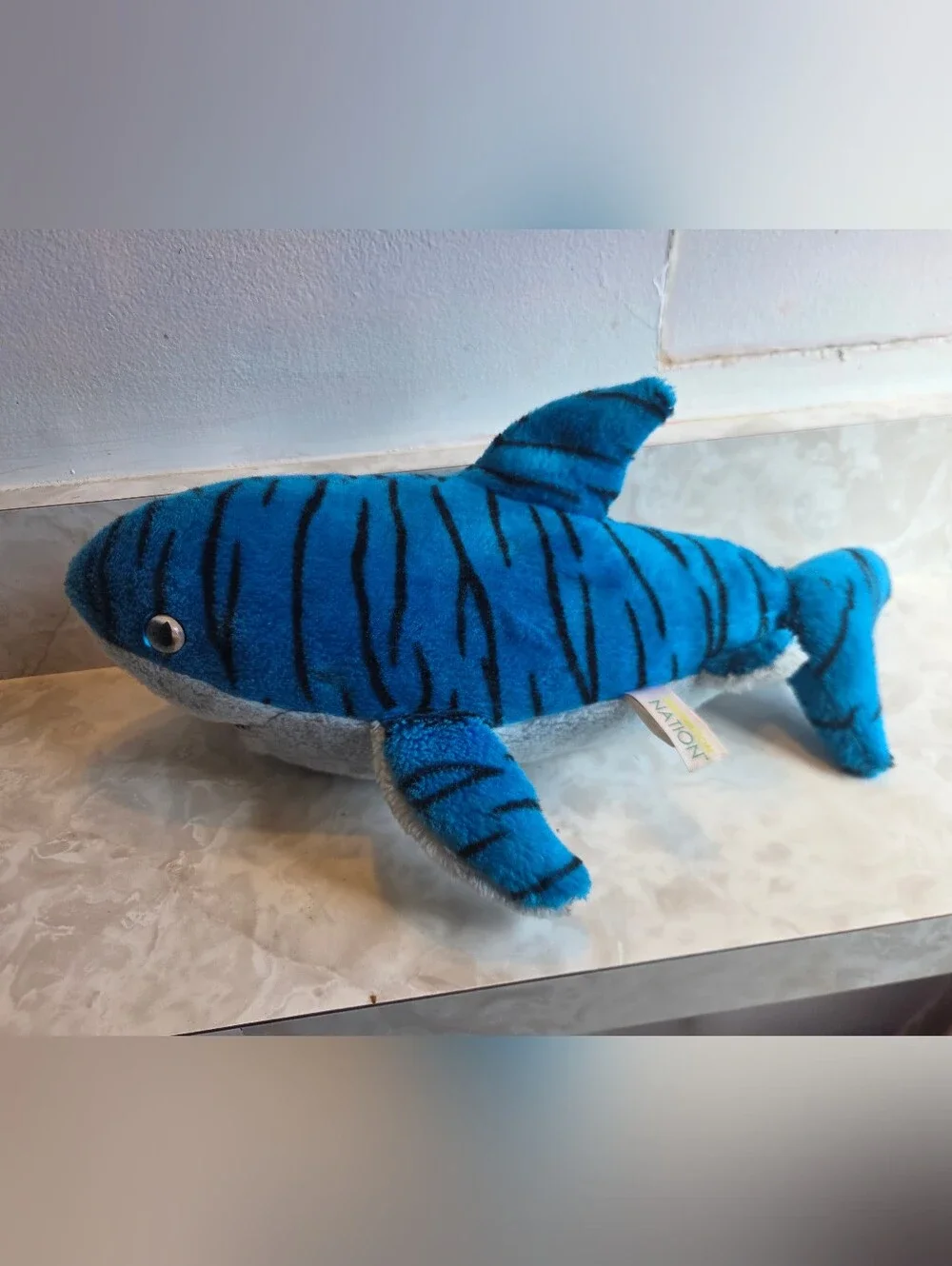 Blue Plush Shark